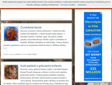 Tablet Screenshot of kucharka-recepty.com